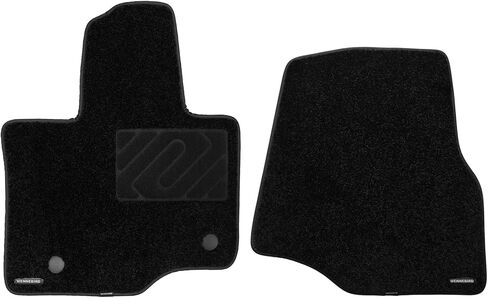 WENNEBIRD Superior Carpet Floor Mats for 2017-2026 Ford Super Duty F-250/F-350/F-450 Crew Cab (with Under-Seat Fold-Flat Storage), 0.6-Inch Ultra-Thick, Noise-Reducing, All-Weather – 3-Pc Set in Kuwait