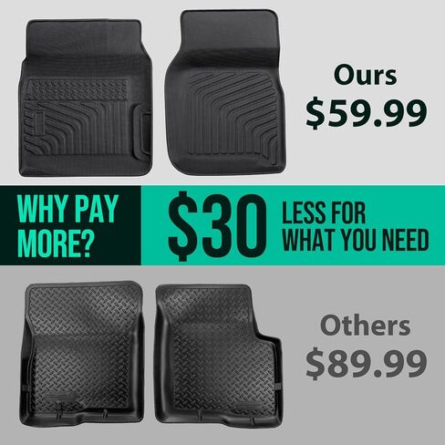 for Ford F150 Floor Mats: 1980-1996 Accessories, for Ford Bronco Floor Liners 1980-1994 1995 1996, for F250/F350 1980-1997 All Weather TPE Truck Liners, Interior Heavy Duty Classic Pickup Truck Mats in Kuwait