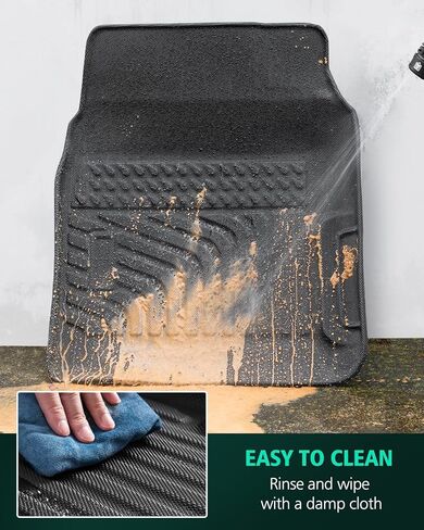 for Ford F150 Floor Mats: 1980-1996 Accessories, for Ford Bronco Floor Liners 1980-1994 1995 1996, for F250/F350 1980-1997 All Weather TPE Truck Liners, Interior Heavy Duty Classic Pickup Truck Mats in Kuwait