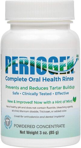 Periogen Complete Oral Health Rinse (Hint of Mint) - The Only Product in The World Clinically Proven to Reduce Dental Tartar Buidup in Kuwait