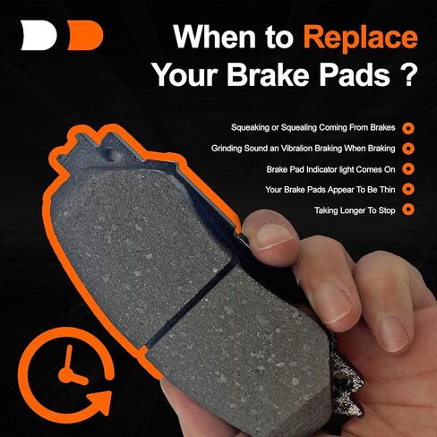D1844 D1857 Front Rear Disc Ceramic Brake Pads Kit Replacement For Chevrolet Cruze Volt Bolt EV EUV in Saudi Arabia