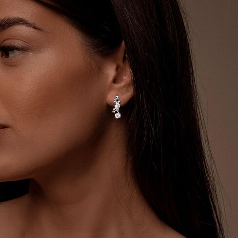 أقراط مطبوعة بمخالب للنساء، أقراط على شكل جرو أسود على شكل كلب أو قطة، أقراط دائرية لطيفة على شكل حيوانات حلوة، قطارة صغيرة، أقراط هوجي لعيد الميلاد، ثقب المجوهرات، هدايا in Kuwait