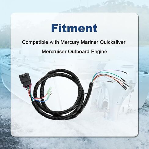 Boat Motor Instrument Line Wire Compatible with Mercury Mariner Quicksilver Mercruiser Outboard Engine Analog Gauge Wiring Replacement for 84-892990T01 84-892990A01 in Saudi Arabia