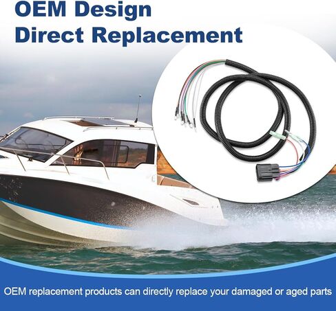 Boat Motor Instrument Line Wire Compatible with Mercury Mariner Quicksilver Mercruiser Outboard Engine Analog Gauge Wiring Replacement for 84-892990T01 84-892990A01 in Saudi Arabia