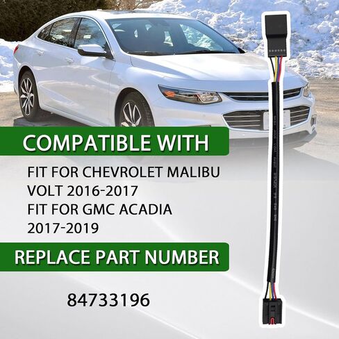 Transmission Shift Lever Jumper Wiring Harness Compatible with Chevrolet Malibu Volt 2016-2017 for GMC Acadia 2017-2019 Replace for 84733196 in Kuwait