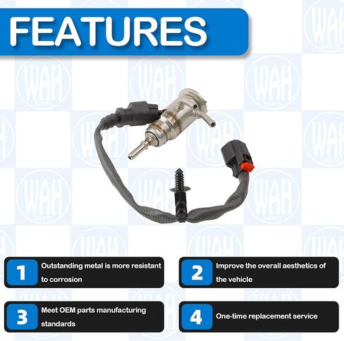 12688993 Diesel Exhaust Fluid DEF Injector Compatible With 2017-2021 Chevrolet Silverado 2500 3500 GMC Sierra 2500 2017-2019 GMC Sierra 3500 12670033 DEF13 in Kuwait