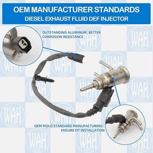 12688993 Diesel Exhaust Fluid DEF Injector Compatible With 2017-2021 Chevrolet Silverado 2500 3500 GMC Sierra 2500 2017-2019 GMC Sierra 3500 12670033 DEF13 in Kuwait