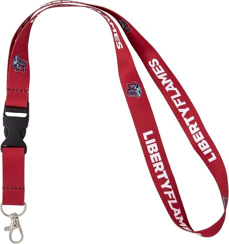 Desert Cactus Liberty University Lanyard Flames Car Keys ID Badge Holder Keychain Detachable Breakaway Snap Buckle (Blue) in Saudi Arabia