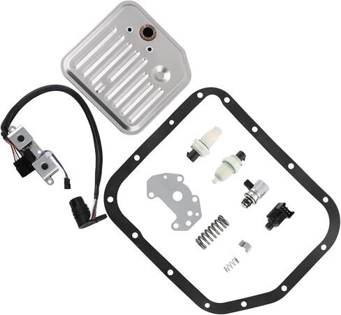 Transmission Filter Solenoid Sensor Set Compatible For Jeep Compatible For Dodge Durango Dakota 46RE 47RE 4617210 4800879 495997487 in Kuwait