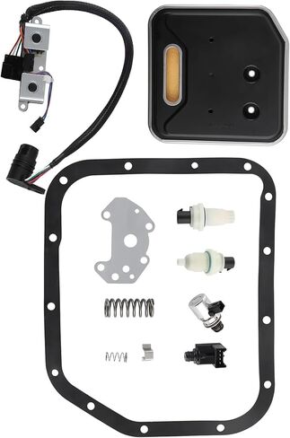 Transmission Filter Solenoid Sensor Set Compatible For Jeep Compatible For Dodge Durango Dakota 46RE 47RE 4617210 4800879 495997487 in Kuwait