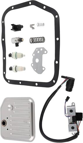 Transmission Filter Solenoid Sensor Set Compatible For Jeep Compatible For Dodge Durango Dakota 46RE 47RE 4617210 4800879 495997487 in Kuwait