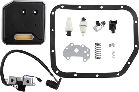Transmission Filter Solenoid Sensor Set Compatible For Jeep Compatible For Dodge Durango Dakota 46RE 47RE 4617210 4800879 495997487 in Kuwait