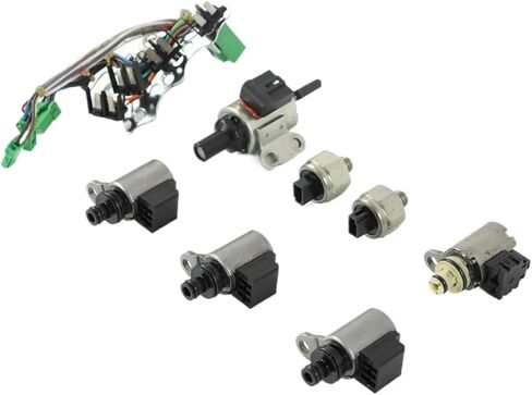 1set CVT Transmission Solenoid Kit JF011E RE0F10A Compatible For Altima Rogue Sentra Caliber Car Transmission Solenoid Replacement Parts in Kuwait