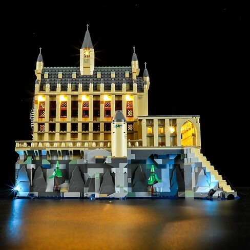 BRIKSMAX 2.0 Light Kit لإصدار Burrow Collectors - إضاءة LED مبتكرة متوافقة مع Harry Potter 76437 - مجموعة LEGO غير مدرجة in Kuwait