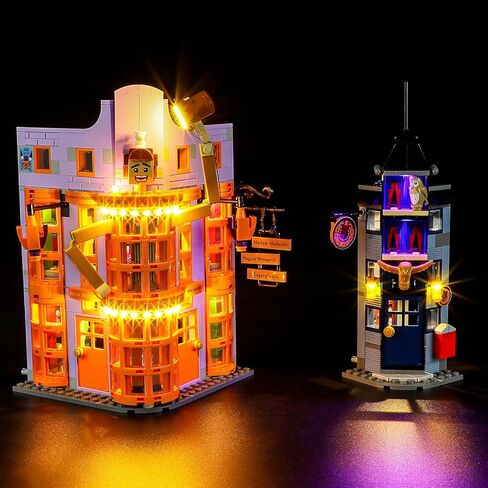 BRIKSMAX 2.0 Light Kit لإصدار Burrow Collectors - إضاءة LED مبتكرة متوافقة مع Harry Potter 76437 - مجموعة LEGO غير مدرجة in Kuwait