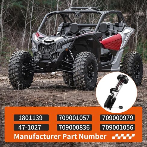 مجموعة مضخة الوقود لقائد Can-Am مافريك توربو تريل سبورت ماكس 700 800 900 1000 R/RR X3 2017-2024 47-1027 709000836 in Saudi Arabia