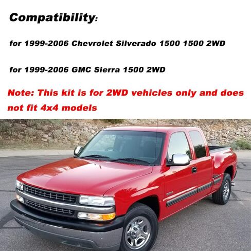 Front Shock Lower Bolt Kit, Class10.9, for 1999-2006 Silverado Sierra 2WD 1500 in Kuwait