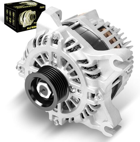 Oktiger V8 V10 Upgraded Alternator for Ford Expedition 2011-2014 5.4L, F450 F-550 Super Duty 2013-2016 6.8L, F650 F750 F-53, for Lincoln Navigator, 12V 175A CW 6-Groove Clutch Pulley, OE BL1T-10300-BA in Kuwait