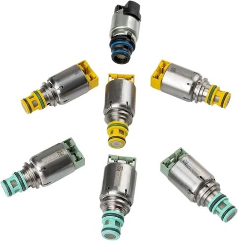 6T30 6T40E 6T45E 24257170 transmission solenoid valve 7-piece set Compatible for Buick Chevrolet in Kuwait