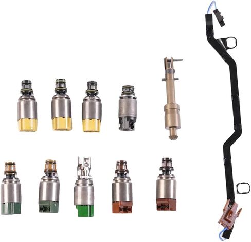 Transmission Solenoid Kit RE0F11A JF015E Compatible for Nissan Sentra Versa 2012-2017 CVT Transmission Car Accessories in Kuwait