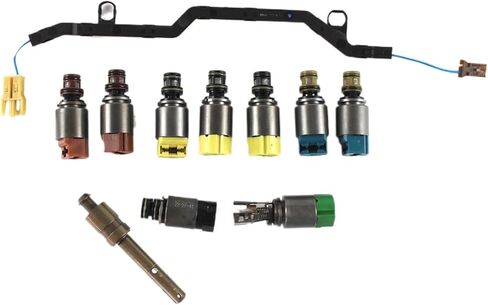 Transmission Solenoid Kit RE0F11A JF015E Compatible for Nissan Sentra Versa 2012-2017 CVT Transmission Car Accessories in Kuwait