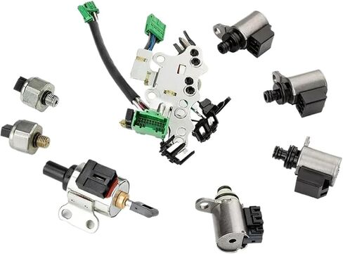 Suitable Compatible for Nissan Dodge car parts JF011E RE0F10A CVT transmission solenoid valve kit 8-piece set cars accessories tools in Kuwait