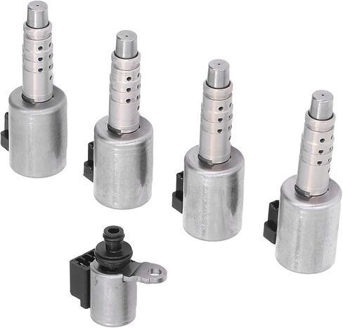 5Pcs CVT Transmission Valve Solenoid Kit JF017E Compatible for TEANA 2012‑14 L4 2.0L 2.5L V6 2.5L in Kuwait