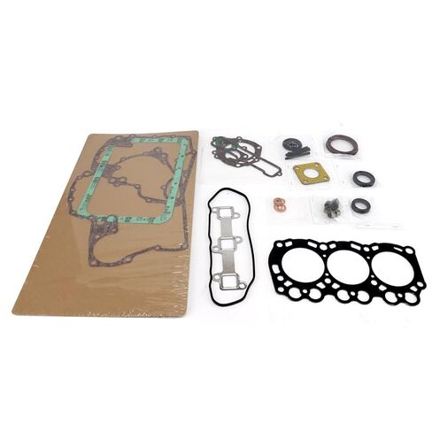 Complete Gasket Set for Mitsubishi L3E Diesel Engine Rebuild Full Overhaul Kit Includes Head, Pan, Manifold Gaskets & Seals in Kuwait