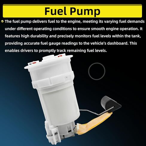 2321903010 SP9160M 90159A0022 Fuel Pump Assembly for Toyota Camry 2004 2005 2006 2.4L 3.0L 3.3L Dual Port with Pressure Sensor 232170C010 7702406040 in Kuwait