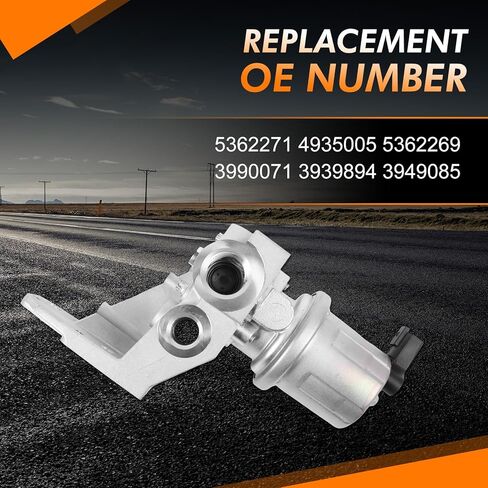 Fuel Transfer Pump 12V 5362269 4935005 Replacement for Cummins 8.3L B4.5S B6.7 6C8.3 ISC8.3 QSC8.3 QSL9 ISC C-Series & ISLCPL(s): 2691 2692 2693 2694 in Saudi Arabia