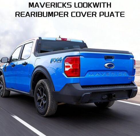 لوحة غطاء المصد الخلفي لملحقات Ford Maverick 2022-2024، أجزاء حماية محيطية لوصلات المقطورة مع موصلات 4 دبابيس/7 دبابيس، ملحقات مصد الباب الخلفي للشاحنة in Saudi Arabia
