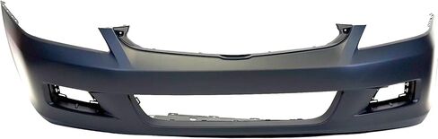 FitParts Compatible With Front Bumper Cover Fascia 2006-2007 Honda Accord CAPA Sedan EX LX SE Hybrid 06-07. New, Primed and Ready for Paint. With Fog Light Holes. HO1000235 04711SDLA90ZZ in Kuwait