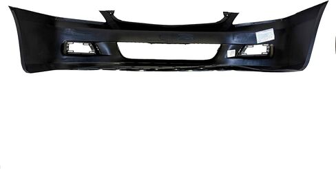 FitParts Compatible With Front Bumper Cover Fascia 2006-2007 Honda Accord CAPA Sedan EX LX SE Hybrid 06-07. New, Primed and Ready for Paint. With Fog Light Holes. HO1000235 04711SDLA90ZZ in Kuwait