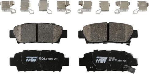 TRW Pro TRC0672 Disc Brake Pad Set For Toyota Avalon 1995-1999, Rear in Saudi Arabia