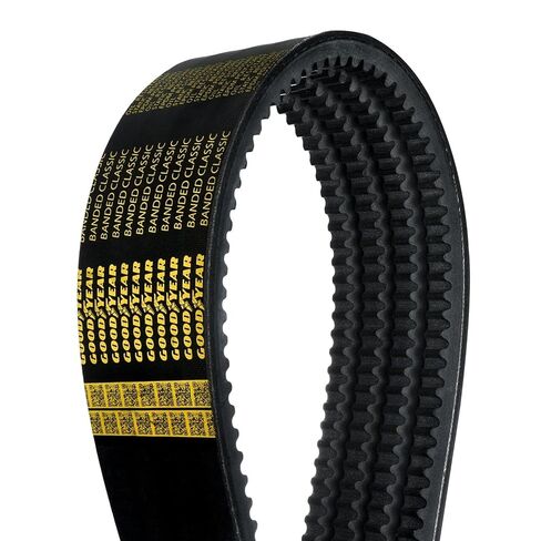 حزام Goodyear 2/BX53 كلاسيكي على شكل حرف V صناعي ذو شريط مسنن، شكل BX، 2 ضلع، الطول 55.71 بوصة in Kuwait