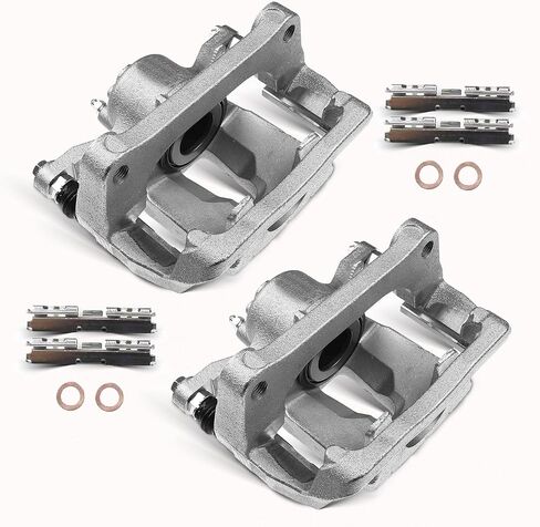 مجموعة فرجار الفرامل الخلفية اليسرى واليمنى تناسب 2012-2016 Ford F-150، لـ 2012-2016 Ford Lobo FL3Z2553B، FL3Z2552B، 18-B5397، 18B5397، 18-P5397، 18-B5396، 18B5396، 18-P5396 in Saudi Arabia