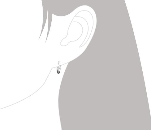925 Sterling Silver Extra Small Hoop Earrings for Women, 2 x 12mm Sterling Silver Earrings with Simple Elegant Design, Includes Jewelry Box and Pouch in Saudi Arabia