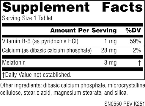 Source Naturals Sleep Science Melatonin* 3 mg - 60 Tablets in Saudi Arabia