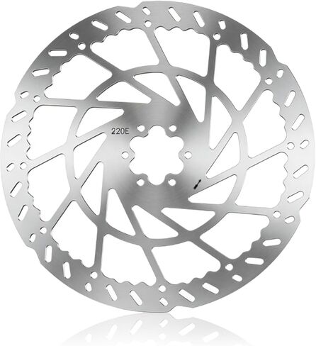 قرص فرامل أمامي سميك 220 مم عالمي للسيارات متوافق مع Surron LBX، Segway X260/X160، Talaria Sting Offroad TL50 إلخ، قرص فرامل دراجة نارية من الفولاذ المقاوم للصدأ in Kuwait