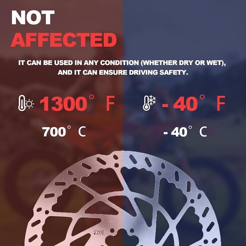قرص فرامل أمامي سميك 220 مم عالمي للسيارات متوافق مع Surron LBX، Segway X260/X160، Talaria Sting Offroad TL50 إلخ، قرص فرامل دراجة نارية من الفولاذ المقاوم للصدأ in Kuwait