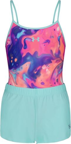 Under Armour Girls One Piece Swimsuit, UPF 50+ Sun Protection, Quick Drying Bathing Suit in Saudi Arabia