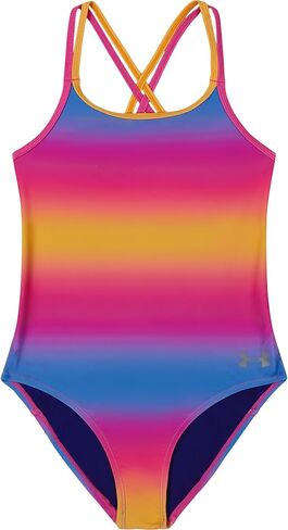 Under Armour Girls One Piece Swimsuit, UPF 50+ Sun Protection, Quick Drying Bathing Suit in Saudi Arabia