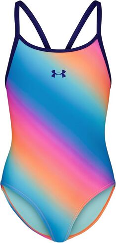 Under Armour Girls One Piece Swimsuit, UPF 50+ Sun Protection, Quick Drying Bathing Suit in Saudi Arabia