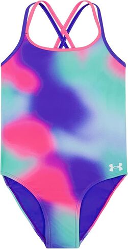 Under Armour Girls One Piece Swimsuit, UPF 50+ Sun Protection, Quick Drying Bathing Suit in Saudi Arabia