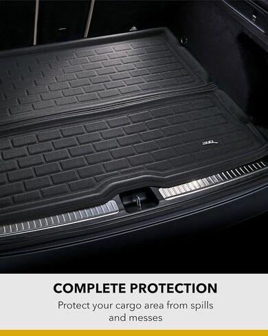 3D MAXpider Custom Fit Kagu Cargo Liner (أسود) متوافق مع Tesla Model Y Juniper 2026 (لا يتناسب مع الزخارف القياسية) - بطانة الشحن الأمامية in Saudi Arabia