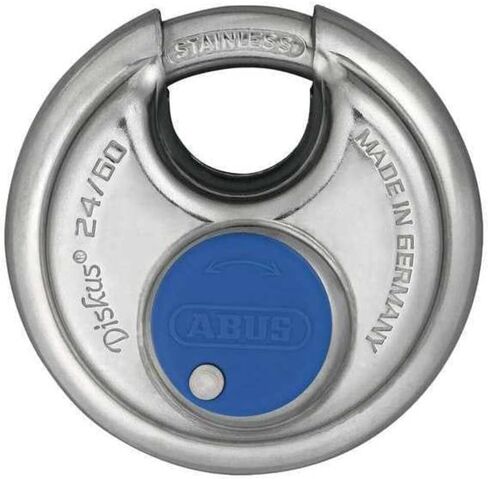 ABUS 24IB/60 Discus Padlock with Stainless Steel Shackle, Keyed Different in Kuwait