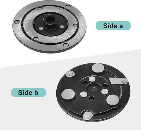 55037466AE A/C Compressor Clutch Kit with Pulley Bearing Electromagnetic Coil and Plate, Replacement for Dodge Dakota Ram 02-03, Replaces 55037466AE 55037466 in Saudi Arabia