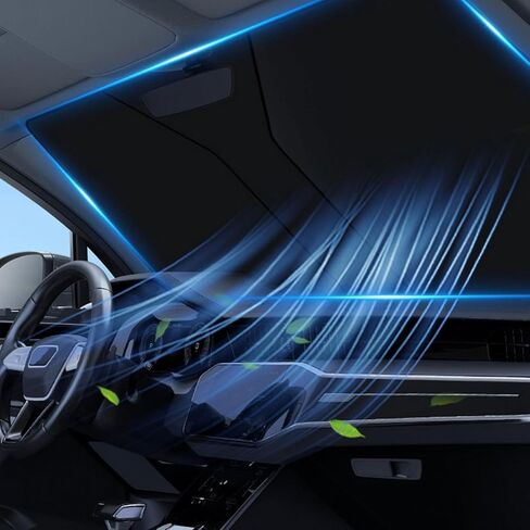 Windshield Sun Shade for Toyota 4runner (1998 1999 2000 2001 2002 2003 2004 2005 2006 2007 2008 2009 2010 2011), Sun Visor for Car Car Sun Visor Car Sun Shade Car Accessories,White in Saudi Arabia