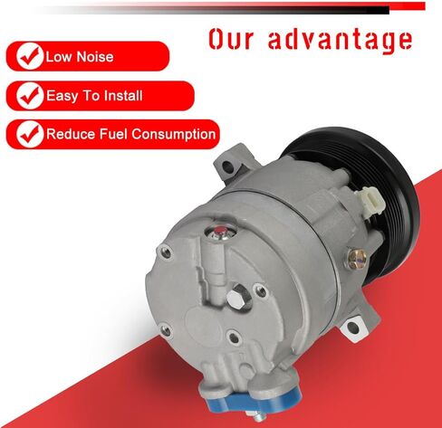 cciyu Air Conditioning Compressor for Cadillac Catera for Chevrolet Optra for Daewoo Nubira 2.0L 3.0L 1997-2007 Replaces AC Compressor for Car in Saudi Arabia