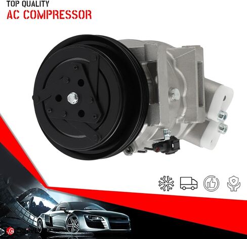 CCIYU Air Conditioning Compressor for INFINITI Q45 4.1L 1997-2001 Replaces AC Compressor for Car with Clutch for 68659 in Saudi Arabia